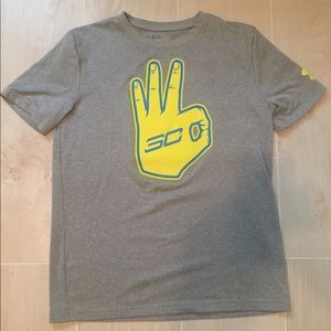 Boys Under Armour Dry Fit T Shirt